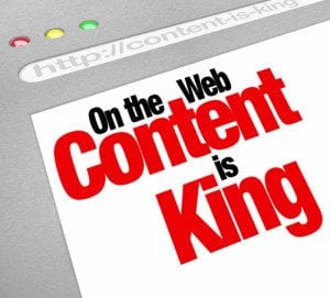 Content-is-king-text-on-webpage