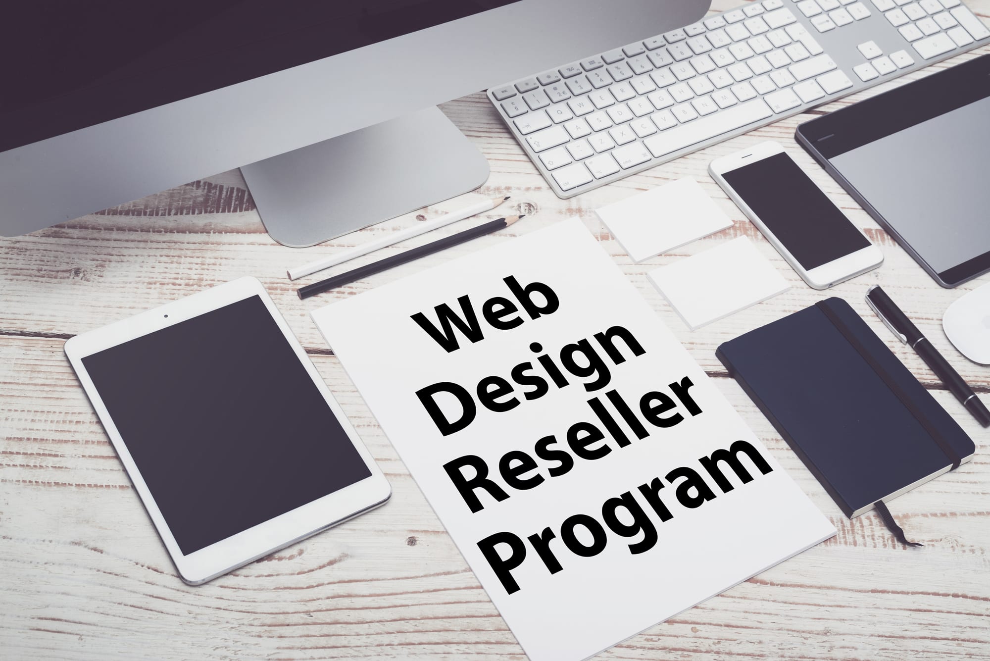 Web design reseller program