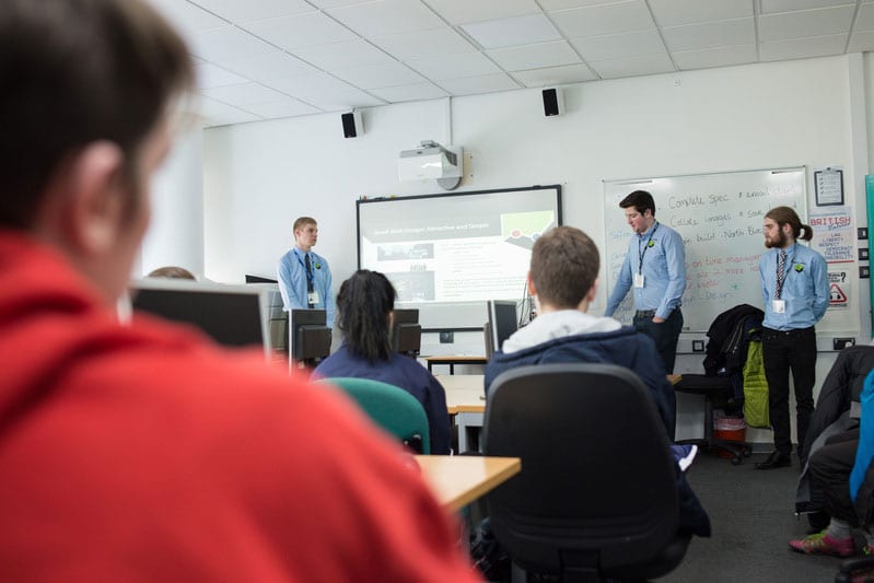 SEO CoPilot visit to Chesterfield College