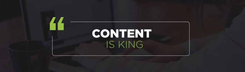 Content is king