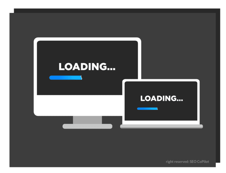 New website loading-time