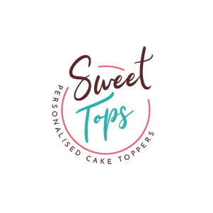 Combination logo for Sweet Tops - simple but impactful logo style