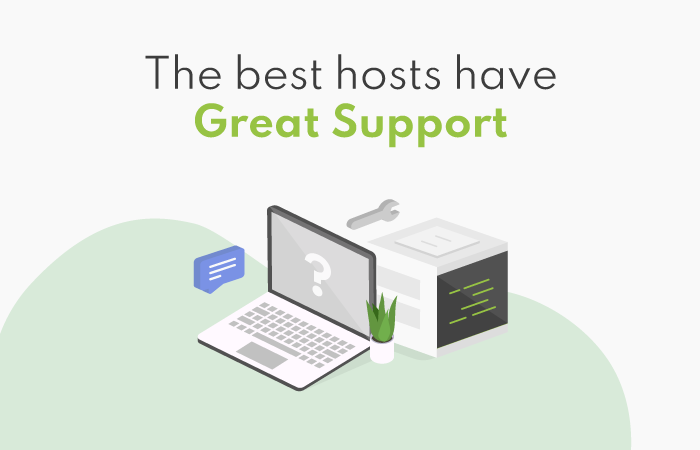 Good web hosts will have phone support