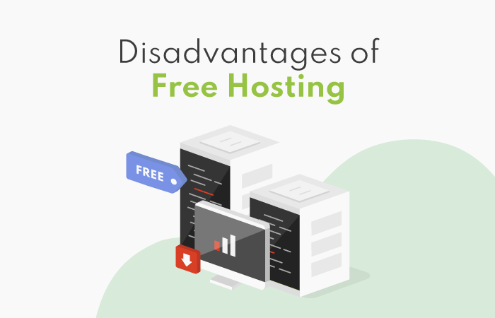 disadvantages of free hosting