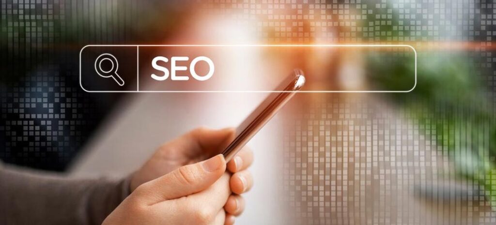 seo typed into search engine