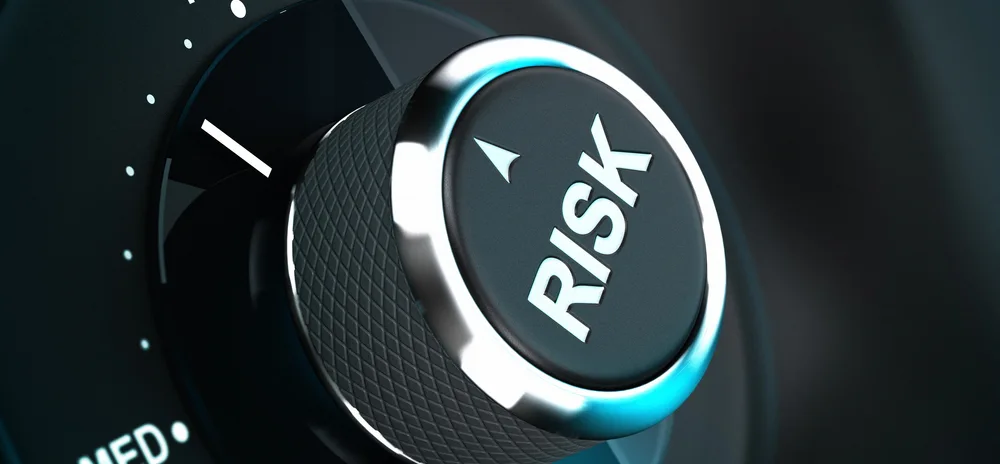 Dial showing black hat seo is high risk